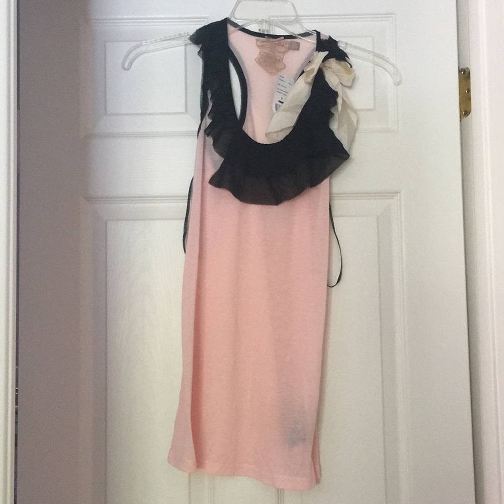Brand new (tags attached) cute pink tank